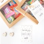 Minikaart goudfolie | Voor als je je (choco) lonely voelt!