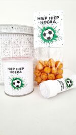 Bellenblaaslabel | voetbal | 8 stuks - Afbeelding 3