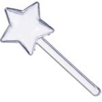 Traktatievorm | ster op stok | 6 stuks