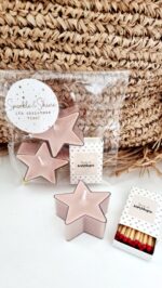 Kerstcadeautje | Sterren waxinelicht - Afbeelding 6