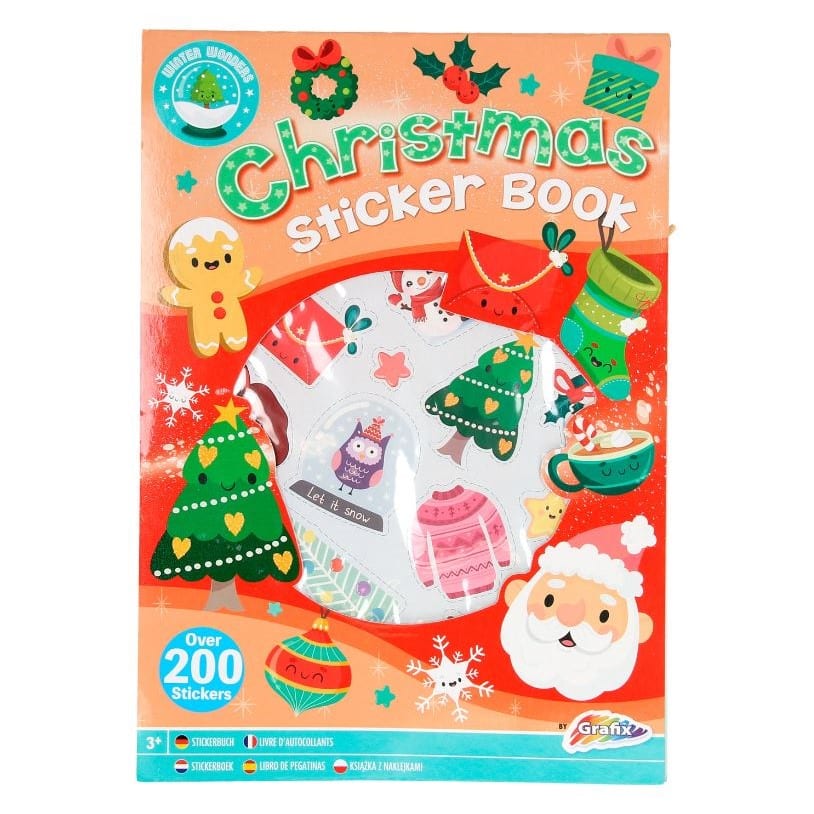 stickerboek-A4 Kerst | stickerboek - Afbeelding 1