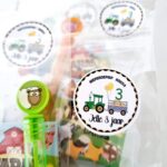 Verjaardagsticker met naam | Traktor