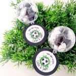 Verjaardagsticker met naam | voetbal - Afbeelding 2