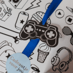 Cadeaulabel | Game console | 3 stuks - Afbeelding 2