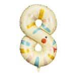 Cijferballon | Slang | nummer 8