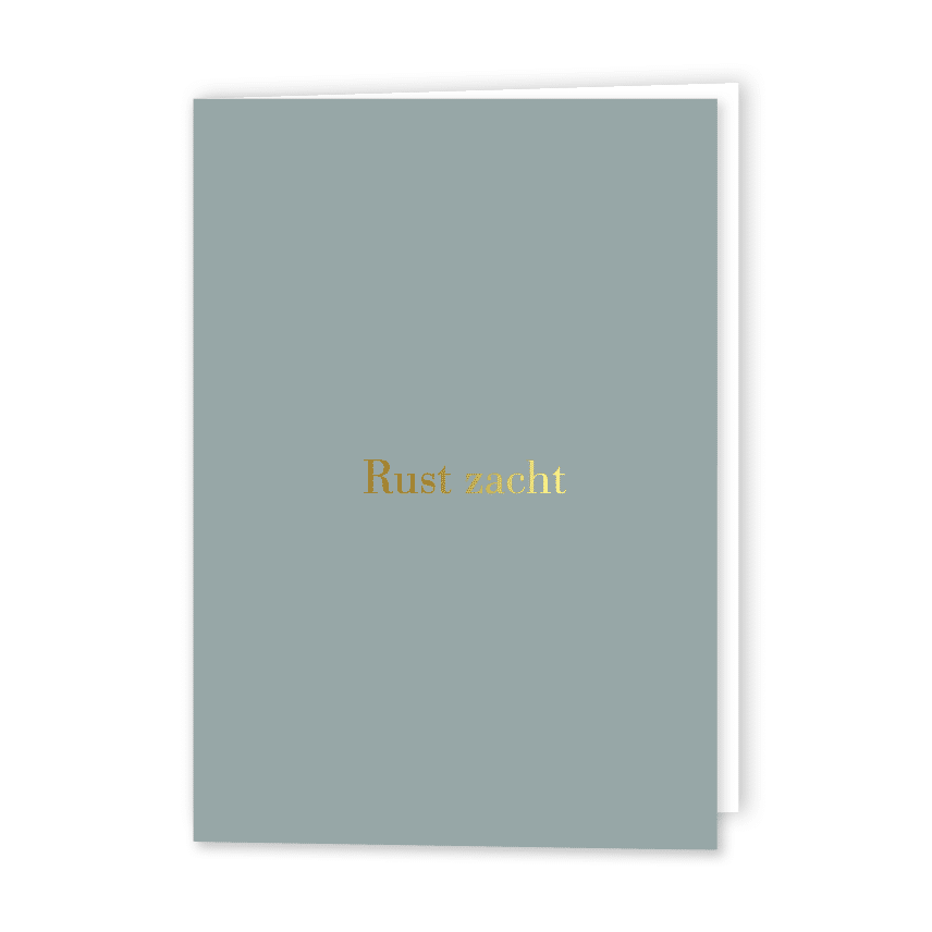 0033337_rouwkaart-a6-rust-zacht-10-stuks Rouwkaart | Rust zacht - Afbeelding 1