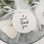 Sticker | A sweet thank you | 10 stuks - Afbeelding 2