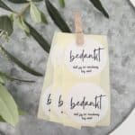 Sticker | Bedankt dat jij er vandaag bij was | 10 stuks