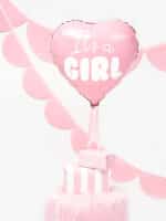 Folieballon | It's a girl - Afbeelding 2