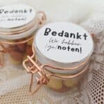 Sticker | Bedankt We hebben (ge)noten! | 10 stuks - Afbeelding 2