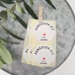 Sticker | Hangover kit | 10 stuks