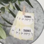 Sticker | Thanks for popping by | 10 stuks