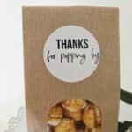 Sticker | Thanks for popping by | 10 stuks - Afbeelding 3