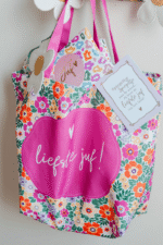 Canvas tas | Liefste juf (summer) - Afbeelding 2