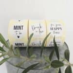 Sticker | Bedankt voor deze mooie dag | 10 stuks - Afbeelding 3