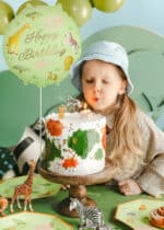 Folieballon | Happy birthday Safari - Afbeelding 2
