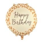 Folieballon | Happy birthday Leopard