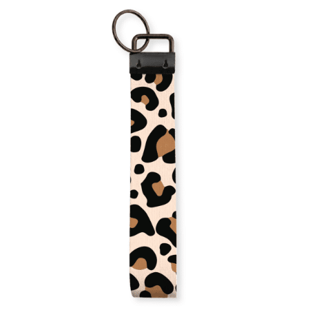 0038557_kp-sleutelhanger-stof-leopard_450 Sleutelhanger stof | Leopard - Afbeelding 1