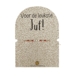 Armband | Voor de leukste juf - Afbeelding 2