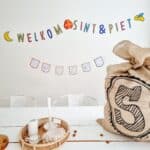 Sinterklaas | Letterslinger - Welkom sint & piet - Afbeelding 3