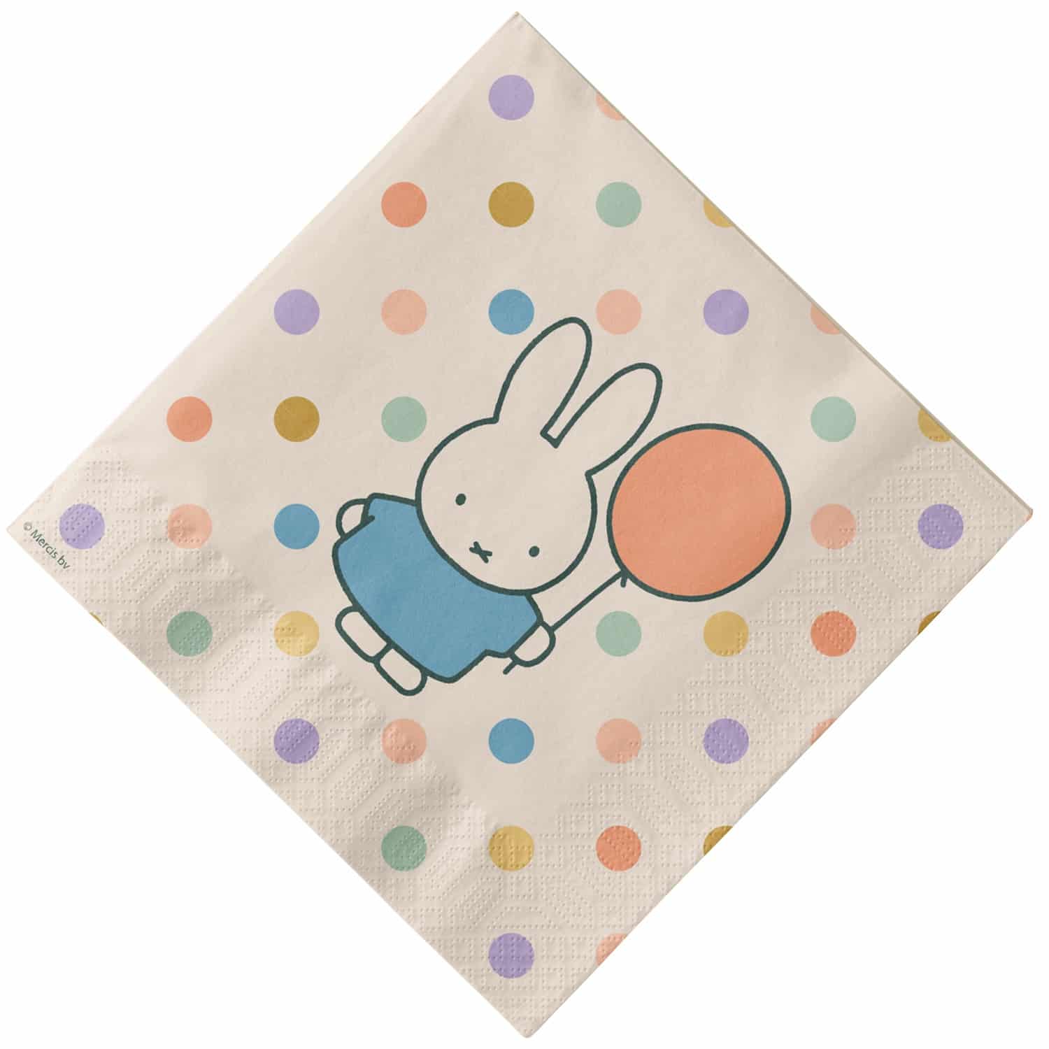 439860_3 Servetten | Nijntje-pastel - Afbeelding 1