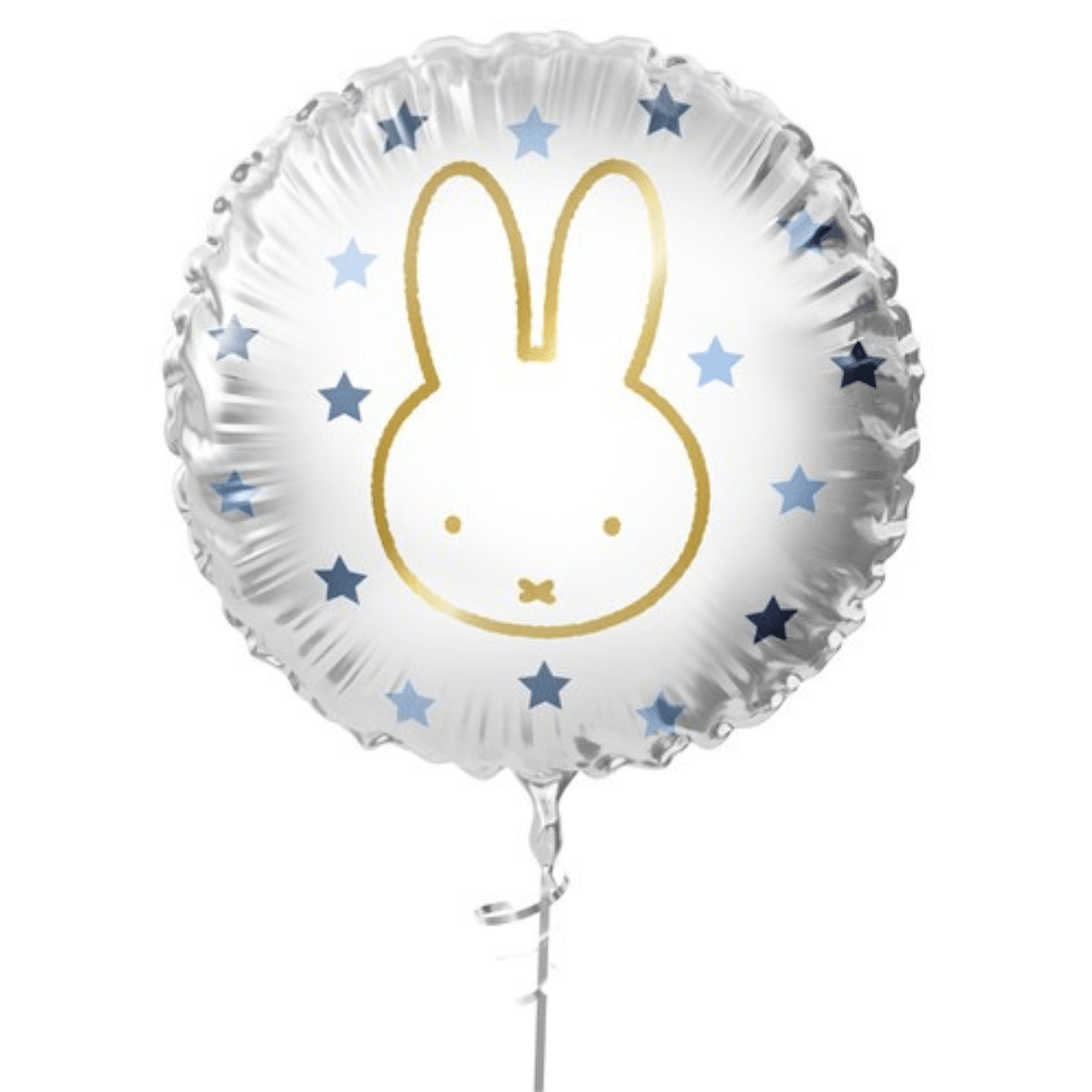 Ontwerp zonder titel (27) Folieballon | Nijntje-blauw - Afbeelding 1