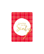 Cadeaukaart sinterklaas | Groeten van de sint