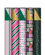 Kerst cadeaupapier | Funky | 5 rollen - Afbeelding 6