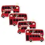 Sinterklaas sticker | Pietenbus | 12 stuks