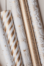 Kerst cadeaupapier | Pure gold | 5 rollen - Afbeelding 5