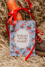 Sinterklaas wenskaart | Bedankt voor de wortel - Afbeelding 2