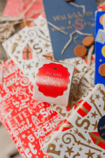 Sinterklaas sticker | Chocolade piet | 12 stuks - Afbeelding 3