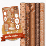Cadeaupapier | Herst | 5 rollen