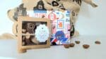 Sinterklaas sticker | Chocolade piet | 12 stuks - Afbeelding 2