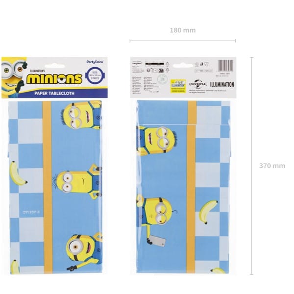 OBP11_op_01_S Tafelkleed | Minions - Afbeelding 1