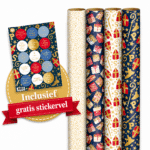 Sinterklaas cadeaupapier | Klassiek | 4 rollen