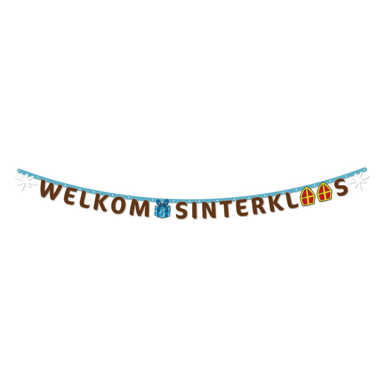 letterslinger welkom sinterklaas Sinterklaas | Letterslinger Welkom sinterklaas - Afbeelding 1