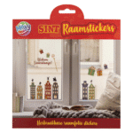 Raamstickers Sinterklaas | Cadeautjes & huisjes