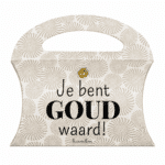 Snoep tasje | Jij bent goud waard