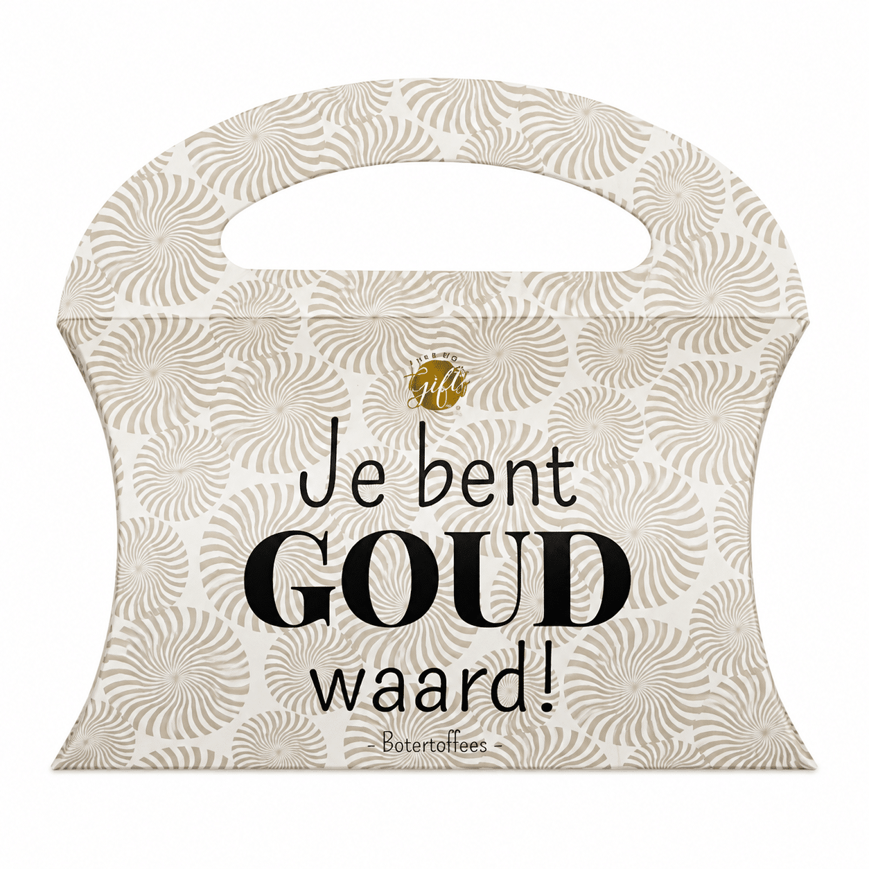 snoep-tasje-goud-waard-the-big-gifts-4 Snoep tasje | Jij bent goud waard - Afbeelding 1