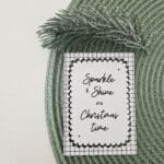 Cadeaukaart kerst | Sparkle & Shine