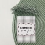 Cadeaukaart kerst | Kerstgeluk voor jou