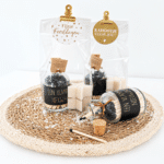Kerstcadeautje | Lucifer in pot + sterren waxinelichtjes - Afbeelding 2
