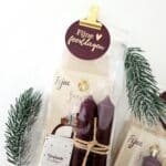Kerstcadeautje | Autogeurhanger + kaarsen - Afbeelding 2